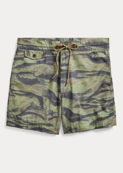 Men's Ralph Lauren Camouflage Twill Shorts | 832960PMQ